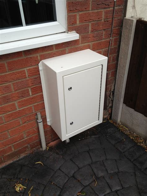 electric meter box cover screwfix|external electric meter box Screwfix.